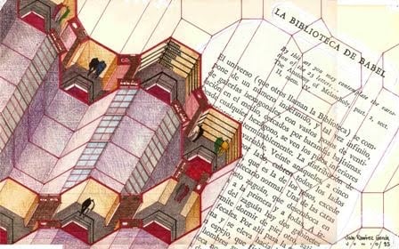 Escritura de la Biblioteca de Babel